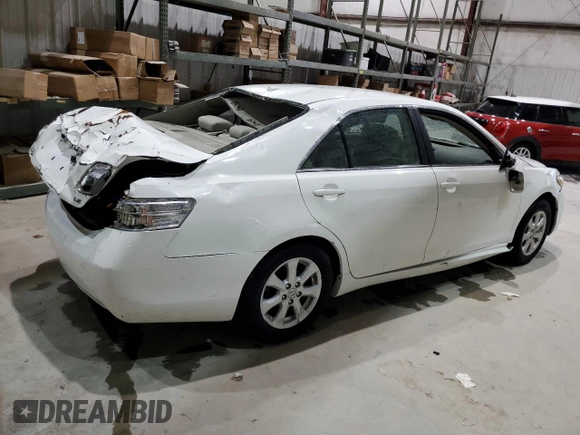 2011 Toyota Camry LE with VIN 4T4BF3EK6BR131966, listed as a Copart auction lot 58658275 with Not provided miles and Non repairable. Bid and sale history available at DreamBid. Image 3.