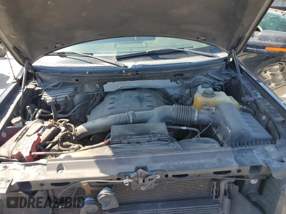 2013 Ford F-150 XL with VIN 1FTFW1ET3DFD77071, listed as a Copart auction lot 57410395 with 145,446 mi miles and Salvage title. Bid and sale history available at DreamBid. Image 12.