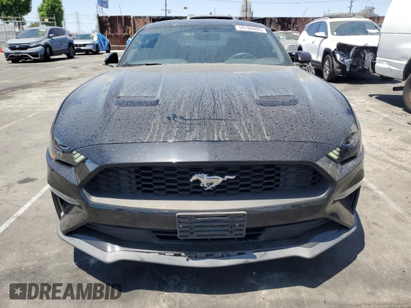 2018 Ford Mustang EcoBoost with VIN 1FA6P8THXJ5114474, listed as a Copart auction lot 59104405 with 54,220 mi miles and Salvage title. Bid and sale history available at DreamBid. Image 5.