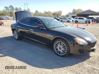 2014 Maserati Quattroporte S Q4 z VIN ZAM56RRA3E1123518, wystawiony jako Copart lot #49866795 z przebiegiem 89 889 mil mil oraz Szkody całkowita. Historia ofert i sprzedaży dostępna na DreamBid. Obrazek 4.
