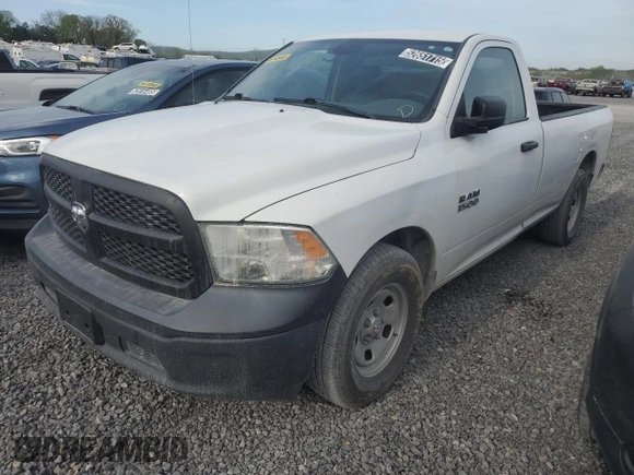 2017 Ram 1500 Tradesman with VIN 3C6JR6DG4HG557111, listed as a Copart auction lot 52651715 with 83,507 mi miles and Clean title. Bid and sale history available at DreamBid. Image 1.