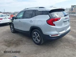 2019 GMC Terrain SLT with VIN 3GKALPEV8KL198121, listed as a IAAI auction lot 41877712 with 95,974 mi miles. Bid and sale history available at carsss.com. Image 3.