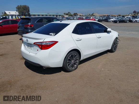 2014 Toyota Corolla L with VIN 5YFBURHE7EP049355, listed as a IAAI auction lot 42073330 with 129,605 mi miles and . Bid and sale history available at DreamBid. Image 4.