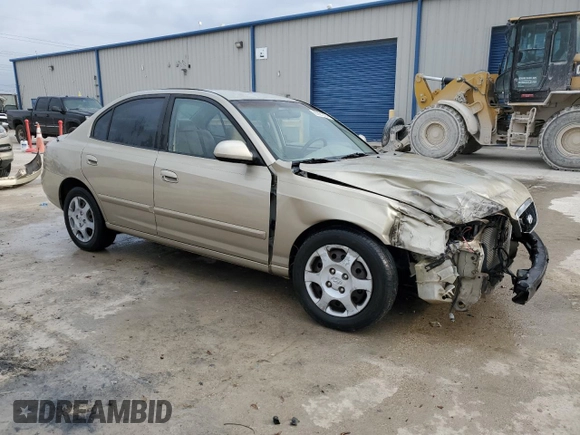 2003 Hyundai Elantra GLS z VIN KMHDN45D23U614630, wystawiony jako Copart lot #85921924 z przebiegiem 182 122 mil mil oraz Szkoda całkowita • Salvage title. Historia ofert i sprzedaży dostępna na DreamBid. Obrazek 4.