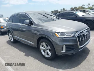 2023 Audi Q7 Premium Plus with VIN WA1LCBF74PD006448, listed as a IAAI auction lot 39876273 with 22,295 mi miles and . Bid and sale history available at DreamBid. Image 1.