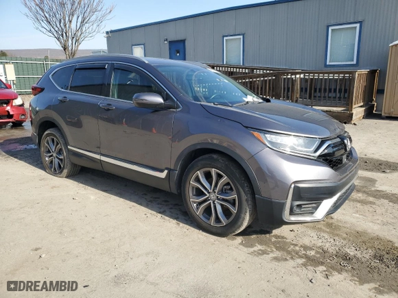 2021 Honda CR-V Touring with VIN 2HKRW2H95MH614913, listed as a Copart auction lot 48688525 with 29,461 mi miles and Salvage Title. Bid and sale history available at carsss.com. Image 4.