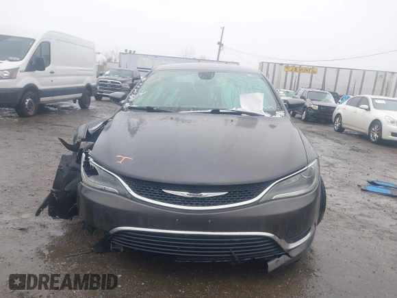 2015 Chrysler 200 Limited with VIN 1C3CCCAB0FN754117, listed as a IAAI auction lot 41521341 with 1 mi miles. Bid and sale history available at carsss.com. Image 11.