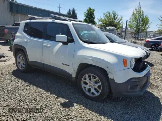 2017 Jeep Renegade Altitude with VIN ZACCJABB5HPE42535, listed as a Copart auction lot 55996775 with 66,379 mi miles and Salvage title. Bid and sale history available at DreamBid. Image 4.