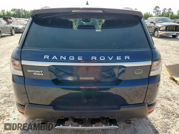 2017 Land Rover Range Rover Sport HSE with VIN SALWR2FK9HA694593, listed as a Copart auction lot 57265715 with 113,008 mi miles and Clean title. Bid and sale history available at DreamBid. Image 6.