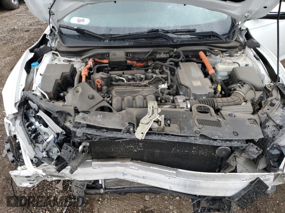 2022 Honda Insight Touring z VIN 19XZE4F98NE007587, wystawiony jako Copart lot #55233995 z przebiegiem 71 450 mil mil oraz Szkoda całkowita • Salvage title. Historia ofert i sprzedaży dostępna na DreamBid. Obrazek 11.