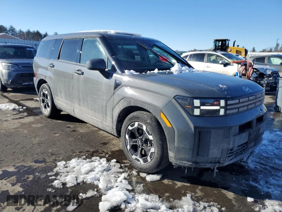 2024 Hyundai Santa Fe SE with VIN 5NMP1DGLXRH010566, listed as a Copart auction lot 45411195 with 7,988 mi miles and Salvage title. Bid and sale history available at DreamBid. Image 4.