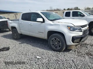 2022 Chevrolet Colorado 2WD Work Truck with VIN 1GCGSBEN0N1153116, listed as a Copart auction lot 49909235 with 50,443 mi miles and Salvage Title. Bid and sale history available at carsss.com. Image 4.
