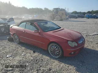 2006 Mercedes-Benz CLK 500 with VIN WDBTK75G36T064836, listed as a Copart auction lot 68980484 with 8,364 mi miles and Salvage Title. Bid and sale history available at DreamBid. Image 4.