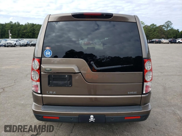 2012 Land Rover LR4 HSE with VIN SALAG2D47CA612776, listed as a Copart auction lot 79742914 with 127,705 mi miles and Salvage Title. Bid and sale history available at DreamBid. Image 6.