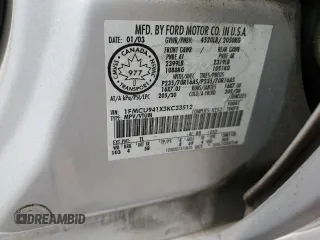 2003 Ford Escape Limited z VIN 1FMCU941X3KC33512, wystawiony jako Copart lot #51029495 z przebiegiem 146 616 mil mil oraz Szkoda całkowita • Salvage title. Historia ofert i sprzedaży dostępna na DreamBid. Obrazek 14.