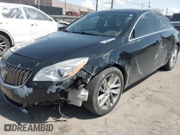 2015 Buick Regal Premium I with VIN 2G4GN5EX6F9208123, listed as a IAAI auction lot 42082556 with 168,725 mi miles. Bid and sale history available at carsss.com. Image 6.