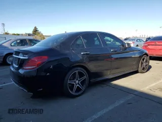 2016 Mercedes-Benz C 450 AMG with VIN 55SWF6EB9GU126292, listed as a Copart auction lot 43667945 with 126,767 mi miles and Clean Title. Bid and sale history available at carsss.com. Image 3.