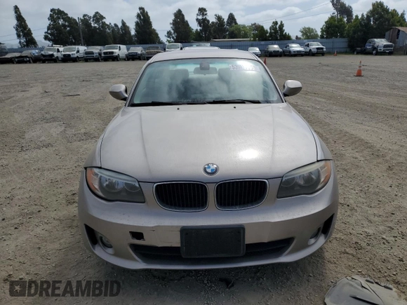 2012 BMW 1 Series 128i with VIN WBAUP9C59CVL91758, listed as a Copart auction lot 53908995 with 88,760 mi miles and Salvage title. Bid and sale history available at DreamBid. Image 5.