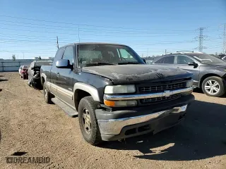 2002 Chevrolet Silverado 1500 LT with VIN 2GCEK19T321317197, listed as a Copart auction lot 85289504 with 209,436 mi miles and Salvage Title. Bid and sale history available at carsss.com. Image 11.
