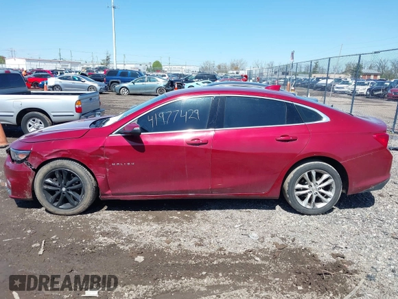 2016 Chevrolet Malibu LT with VIN 1G1ZE5ST6GF246855, listed as a IAAI auction lot 41977429 with 98,318 mi miles and . Bid and sale history available at DreamBid. Image 14.