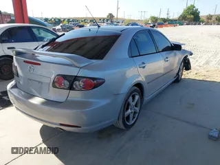 2007 Mazda 6 i Sport VE with VIN 1YVHP84C775M29662, listed as a IAAI auction lot 42124988 with 168,059 mi miles and . Bid and sale history available at DreamBid. Image 4.