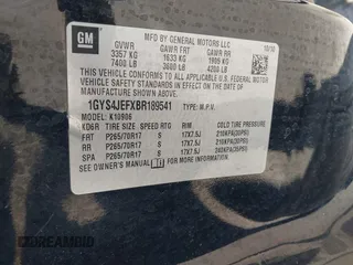 2011 Cadillac Escalade ESV Premium z VIN 1GYS4JEFXBR189541, wystawiony jako IAAI lot #41731883 z przebiegiem 106 023 mil mil oraz . Historia ofert i sprzedaży dostępna na DreamBid. Obrazek 9.