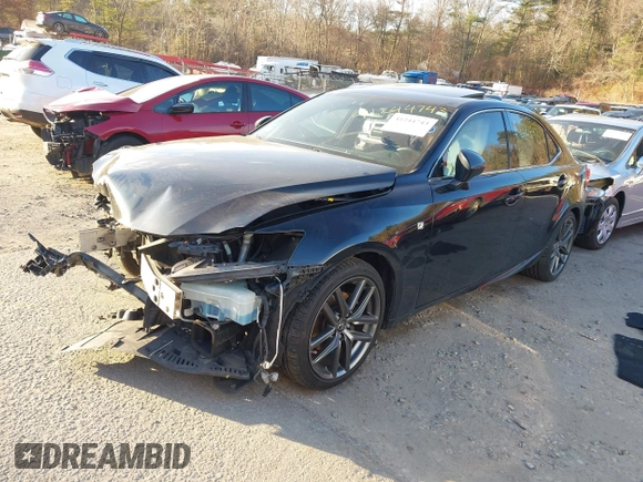2014 Lexus IS 250 with VIN JTHCF1D26E5001000, listed as a IAAI auction lot 41244743 with 121,276 mi miles. Bid and sale history available at carsss.com. Image 18.