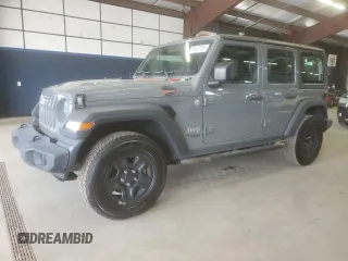 2018 Jeep Wrangler Unlimited Sport z VIN 1C4HJXDNXJW229508, wystawiony jako Copart lot #59913155 z przebiegiem 101 108 mil mil oraz Czysty tytuł • Clean title. Historia ofert i sprzedaży dostępna na DreamBid. Obrazek 1.