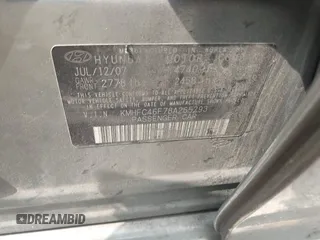 2008 Hyundai Azera Limited с VIN KMHFC46F78A265293, выставлен на аукционе IAAI как лот 42443280 с пробегом 183 430 миль миль и . История ставок и продаж доступна на DreamBid. Изображение 9.