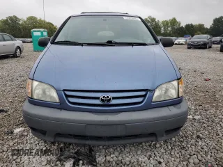 2001 Toyota Sienna LE with VIN 4T3ZF13C41U399056, listed as a Copart auction lot 76388854 with 183,373 mi miles and Salvage Title. Bid and sale history available at carsss.com. Image 5.