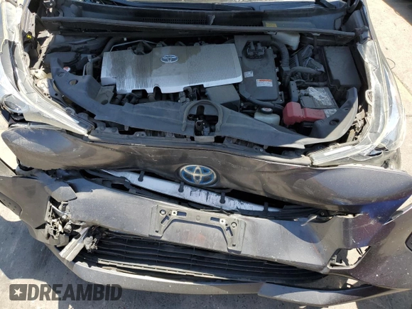 2017 Toyota Prius Two with VIN JTDKBRFU6H3579703, listed as a Copart auction lot 59566345 with 238,380 mi miles and Salvage title. Bid and sale history available at DreamBid. Image 11.