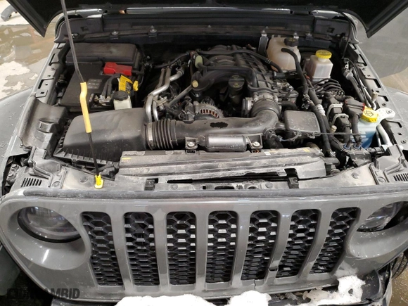 2023 Jeep Gladiator Freedom with VIN 1C6HJTAG2PL543024, listed as a Copart auction lot 44498895 with 9,032 mi miles and Salvage Title. Bid and sale history available at carsss.com. Image 11.