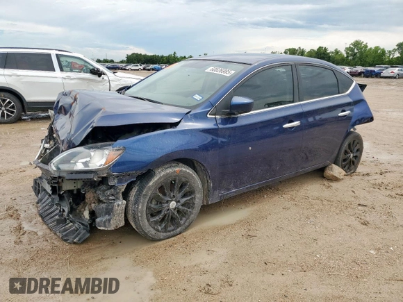 2018 Nissan Sentra SV с VIN 3N1AB7APXJL624754, выставлен на аукционе Copart как лот 60826985 с пробегом Не указан миль и Списание • Salvage title. История ставок и продаж доступна на DreamBid. Изображение 1.