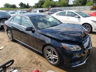 2015 Mercedes-Benz E-Class E 400 with VIN WDDHF6HB5FB109163, listed as a Copart auction lot 62724894 with 61,483 mi miles and Salvage Title. Bid and sale history available at carsss.com. Image 4.