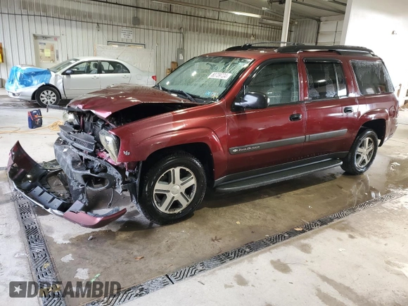 2004 Chevrolet TrailBlazer EXT LT with VIN 1GNET16P446224681, listed as a Copart auction lot 80739734 with 136,381 mi miles and Salvage Title. Bid and sale history available at carsss.com. Image 1.