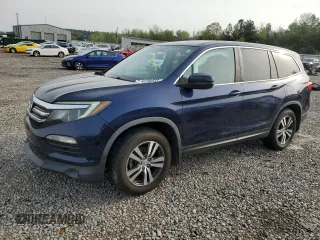 2018 Honda Pilot EX-L with VIN 5FNYF6H55JB053168, listed as a Copart auction lot 51700555 with 93,059 mi miles and Salvage title. Bid and sale history available at DreamBid. Image 1.