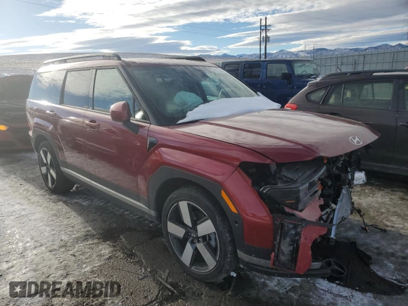 2024 Hyundai Santa Fe Hybrid Limited with VIN 5NMP3DG15RH004487, listed as a Copart auction lot 86103644 with 0 mi miles and Salvage Title. Bid and sale history available at carsss.com. Image 4.