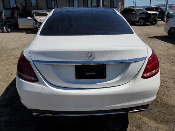 2015 Mercedes-Benz C 300 Luxury with VIN 55SWF4KB6FU022379, listed as a Copart auction lot 49899215 with 107,168 mi miles and Salvage Title. Bid and sale history available at DreamBid. Image 6.