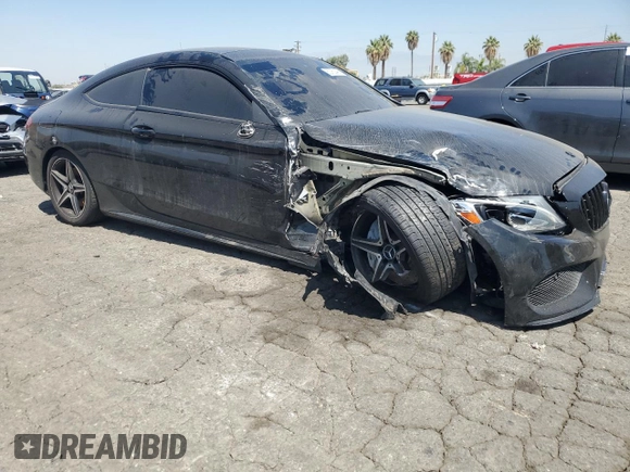2017 Mercedes-Benz C 43 AMG with VIN WDDWJ6EB1HF459296, listed as a Copart auction lot 62762495 with 131,835 mi miles and Clean title. Bid and sale history available at DreamBid. Image 4.
