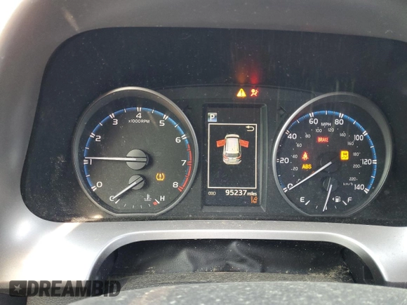 2018 Toyota RAV4 LE with VIN JTMZFREV9JJ725154, listed as a Copart auction lot 52734335 with 95,237 mi miles and Clean Title. Bid and sale history available at carsss.com. Image 9.