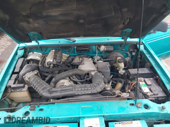 1994 Ford Ranger Splash with VIN 1FTCR14U5RPB01691, listed as a IAAI auction lot 42087715 with 202,424 mi miles. Bid and sale history available at carsss.com. Image 10.
