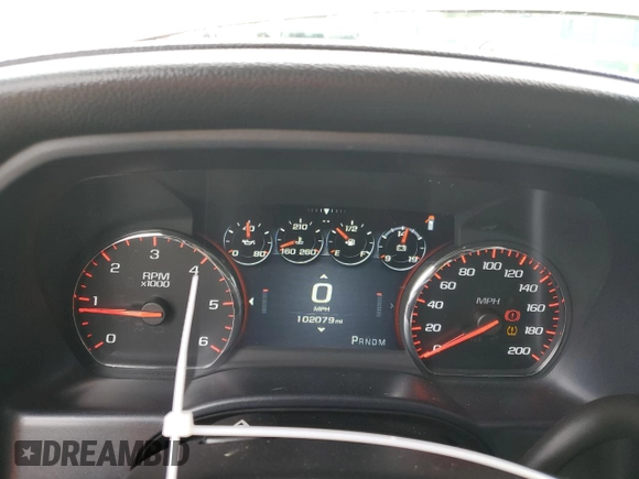 2015 GMC Sierra 1500 Denali with VIN 3GTU2WEC0FG109273, listed as a Copart auction lot 52823815 with 102,079 mi miles and Salvage Title. Bid and sale history available at carsss.com. Image 9.
