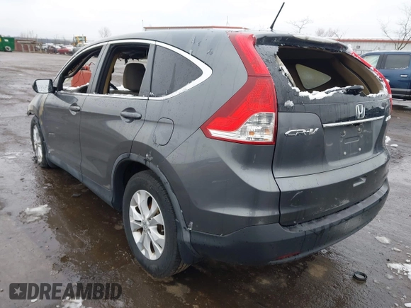 2013 Honda CR-V EX with VIN 5J6RM4H52DL050643, listed as a IAAI auction lot 41941385 with Not Provided miles and . Bid and sale history available at DreamBid. Image 3.