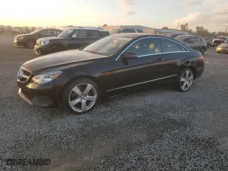 2014 Mercedes-Benz E-Class E 350 with VIN WDDKJ5KB4EF277889, listed as a Copart auction lot 87507305 with 106,275 mi miles and Salvage Title. Bid and sale history available at carsss.com. Image 1.