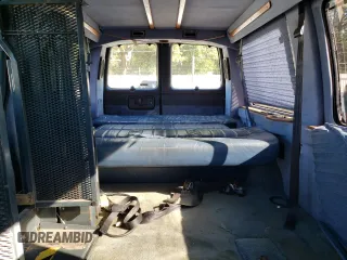 1999 GMC Savana Cargo Van YF7 with VIN 1GDFG15M8X1092613, listed as a Copart auction lot 83630704 with 152,020 mi miles and Salvage Title. Bid and sale history available at carsss.com. Image 10.
