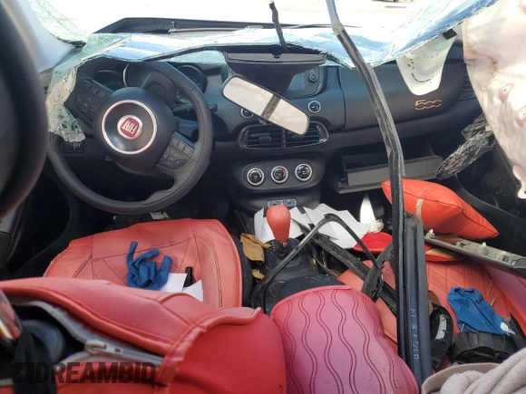2018 FIAT 500X Urbana Edition with VIN ZFBCFXCB3JP712337, listed as a Copart auction lot 78670584 with 0 mi miles and Salvage Title. Bid and sale history available at carsss.com. Image 8.