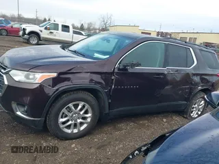 2021 Chevrolet Traverse LT Cloth with VIN 1GNEVGKW2MJ134615, listed as a IAAI auction lot 41667174 with 52,717 mi miles. Bid and sale history available at carsss.com. Image 14.