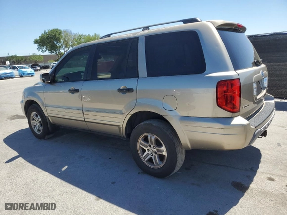 2005 Honda Pilot EX-L with VIN 5FNYF18595B027729, listed as a Copart auction lot 49327935 with 109,749 mi miles and Clean Title. Bid and sale history available at carsss.com. Image 2.