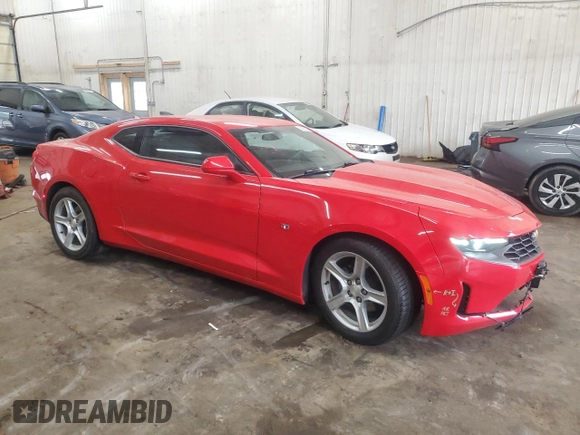 2023 Chevrolet Camaro 1LT z VIN 1G1FB1RSXP0141949, wystawiony jako Copart lot #54538755 z przebiegiem 46 522 mil mil oraz Szkoda całkowita • Salvage title. Historia ofert i sprzedaży dostępna na DreamBid. Obrazek 4.