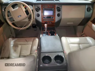 2008 Ford Expedition EL Eddie Bauer with VIN 1FMFK185X8LA73490, listed as a Copart auction lot 85985814 with 0 mi miles and Salvage Title. Bid and sale history available at carsss.com. Image 8.
